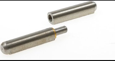 Dulimex HPL WR 0 140 Aanlaspaumelle stalen pen 140 x 16mm 6010.000.1400