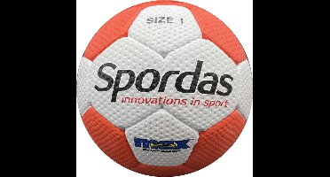Spordas Handbal Maat 1 Rood/Wit