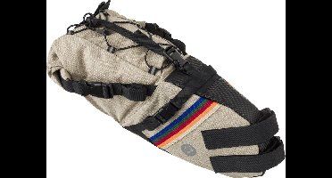 AGU Seat-Pack Venture Zadeltas Vintage - 10L - Waterafstotend, Eenvoudige Montage, 100% Gerecycled Polyester