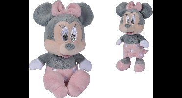 Disney - Minnie Mouse - Tonal - Recycled - Speelgoed - 25 cm - Pluche - Alle leeftijden - Knuffel