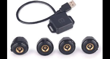 Bandenspanning sensor | 4 Sensoren | TPMS | Android autoradio