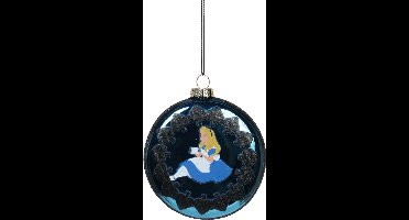 Ornament disney Alice rood glas h10 cmKurt S. Adler