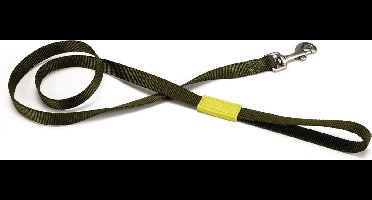 Beeztees nylon looplijn Uni lichtgroen 120 cm x 25 mm