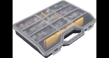 Q-LINK Lasklemmen steekklem assortimentsdoos, 450-delig