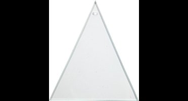Glazen platen, afm 8x9 cm, dikte 3 mm, 10 stuk/ 1 doos