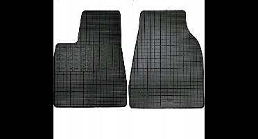 Rubber matten passend voor Tesla Model X 2016- (2-delig + montagesysteem)