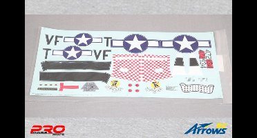 Arrows RC - Decal set - P-51 - 1100mm
