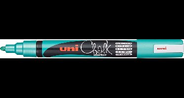 Uni-Ball Chalk Marker - krijtstift - metallic groen - 5mm punt - verwijderbaar