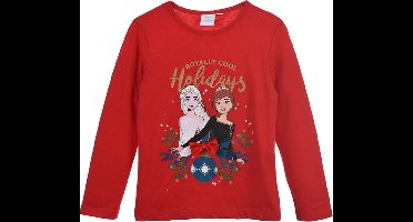 Disney- Longsleeve shirt Disney Frozen Kerst- meisjes- maat 104
