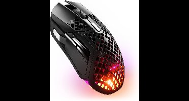 SteelSeries Aerox 5 - Draadloze Gaming Muis - Zwart