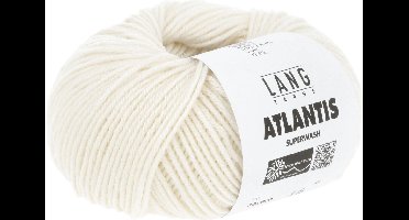 Lang Yarns Atlantis - 02 naturel - Wol/Acryl-Mix Garen