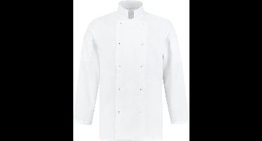 EM Kitchen Koksbuis polyester / katoen Wit maat XXL / 60-62