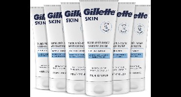 Gillette SKIN - Aftershave Balsem - Ultra Gevoelige Huid - Voordeelverpakking 6 x 100 ml