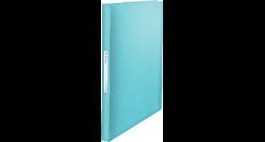 Esselte Colour'Breeze A4 Showalbum met Reliëfpatroon Inclusief 80 Hoezen - voor 160 Vellen - Blauw