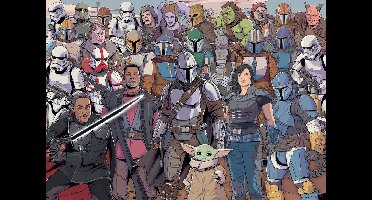 Ravensburger puzzel Disney Star Wars Mandalorian Challenge - Legpuzzel - 1000 stukjes