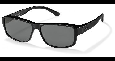 POLAROID OVERZETBRIL Zonnebril (P8406) Volwassenen Zilverkleurig Volledig omrand Polarizerend