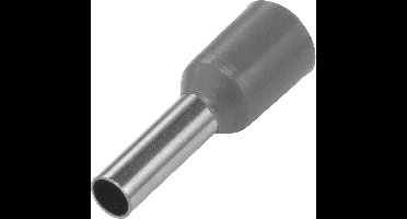 TRU COMPONENTS 1091281 Adereindhulzen 2.50 mm² Deels geïsoleerd Grijs 100 stuk(s)