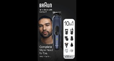 Baard en haar trimmer Braun MGK7421