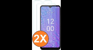 Screenprotector geschikt voor Nokia C210 - gehard Glas Tempered Glass - 2 Stuks