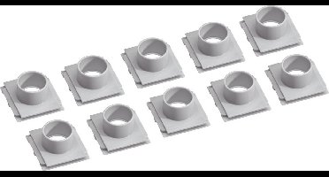 Hager Vision zij-invoerstuk 19mm 10 stuks - VKG76T - E3MR7