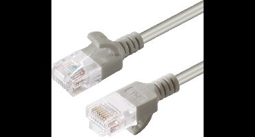 Microconnect V-UTP6005-SLIM netwerkkabel Grijs 0,5 m Cat6 U/UTP (UTP)