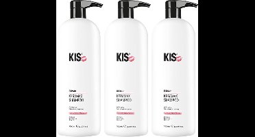 KIS - Kappers KeraMax - voordeelverpakking - 6 x 1000 ml - Shampoo