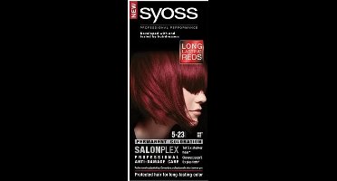 3x SYOSS Color baseline hair dye 5-23 Ruby Red