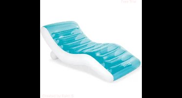 Intex Splash Lounge - zwembad loungestoel - luchtbed - 191x99 centimeter