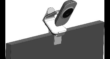 Bevestigingsbeugel adapter Alecto DVM-71 - Ikea MYLLRA