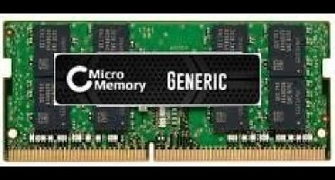 CoreParts MMXHP-DDR4SD0004 - Geheugen - DDR4 (SO-DIMM) - 4 GB: 1 x 4 GB - 260-PIN - 2400 MHz