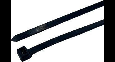 4.000 stuks | TOM | Bundelband | 7,6 x 365 mm | Tie wrap | Zwart