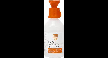 Technosafety Oogspoelfles - Oogdouche - 250 ML - NaCl 0,9% - Circa 4 jaar houdbaar