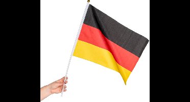 ESPA - Vlag van Duitsland 30 x 45 cm met staaf