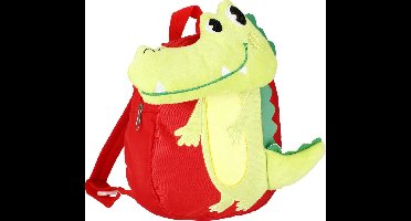 Starpak rugzak - schooltas - 27x26x14 cm - krokodil - 3D