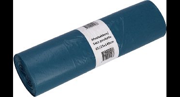Afvalzak cleaninq 65-25x140 rcycld t70 240l blauw | 10 stuks