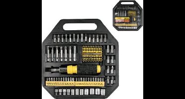 Bitset / Dopset Met Schroevendraaier (99 Delig) - Profeco