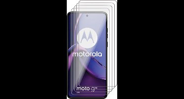 Screenprotector geschikt voor Motorola Moto G84 - 4x Glas Screen Protector