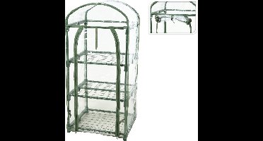 Niceey Kweekkas - Moestuin - Tuinkas - Kweektafel - Broeikas - 3 Laags - 50X45XH105CM