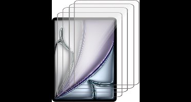 Screenprotector geschikt voor iPad Air 11 inch 2024 - 4x Gehard Glas Screen Protector GlassGuard