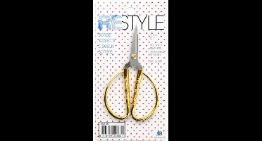 Restyle Borduurschaar Goud 13cm