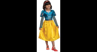 DISNEY - SNOW WHITE LIVE ACTION, Sneeuwwitje Live Action Jurk Klassiek, Maat XS (3T-4T jaar)
