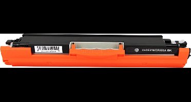 Laser toner cartridge (Zwart) Geschikt voor HP 126A (CE310A) | Geschikt voor HP Color Laserjet Pro CP1020, CP1022, CP1023, CP1025, CP1026NW, CP1027NW, CP1028NW, CP1025, TopShot M275, M175A, M175NW