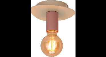 Chericoni Colorato Plafondlamp - 1 Lichts - Pink - IJzer & Metaal - Italiaans Design - Nederlandse Fabrikant.