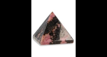 Rhodoniet edelsteen piramide 25 mm