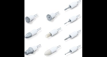 Beurer MP 64 Manicure- en pedicure opzetstukken - Set van 10 hoogwaardige opzetstukken en beschermkap - Voor de Beurer MP 64 Elektrische nagelvijl - nagelfrees