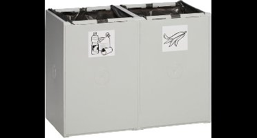 Opvangsysteem voor recyclebare materialen 2000, 60 liter, tweedelig element, geleverd zonder deksel!