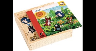 Memory welke schaduw is het? 40 delige puzzelspel geheugenspel geheugen spel memorie kom er maar eens achter