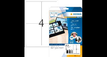 Herma Laser glossy eti. 96X139,7 25 vel DIN A4 100 stuks 4908