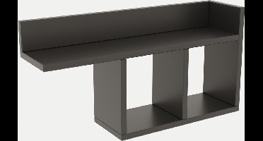 Room Wandplank | 100% MELAMINE | Antraciet - Asir Group - Wandrek - Antraciet - Melamine