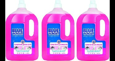 Blue Wonder Professioneel Sanitair-reiniger Dop - 3 stuks + gratis KD Spons